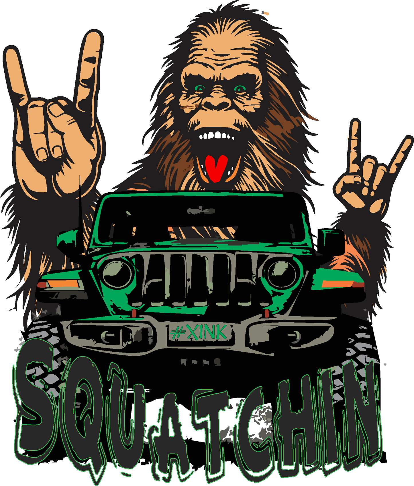 JUST BECAUSE YOU CANT FIND ME DOESNT MEAN IM LOST IM SQUATCHIN