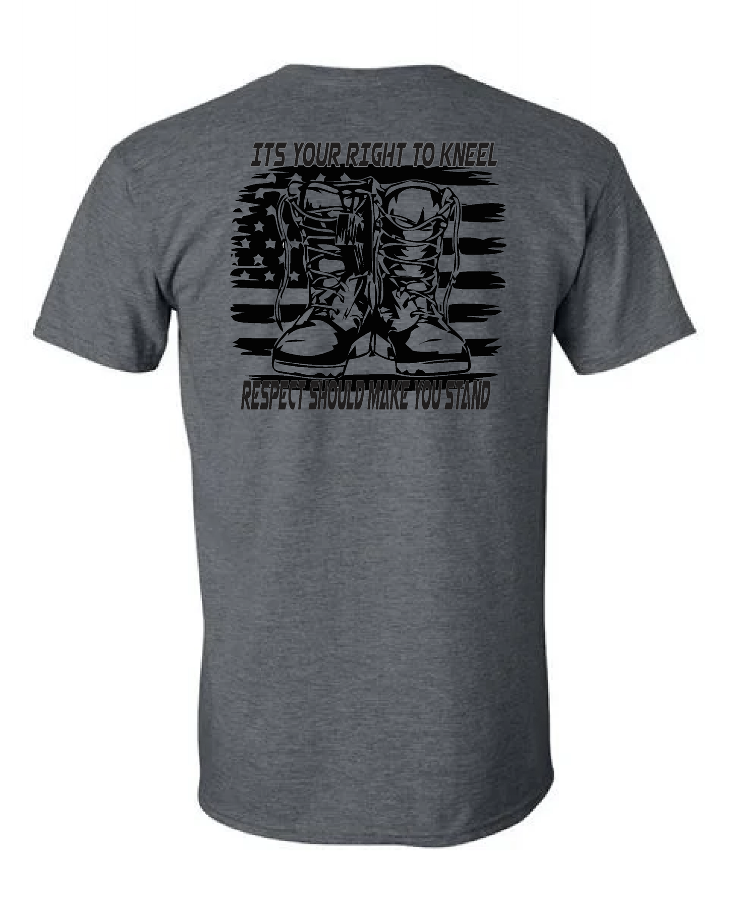 ITS YOUR RIGHT TO KNEEL RESPECT SHOULD MAKE YOU STAND