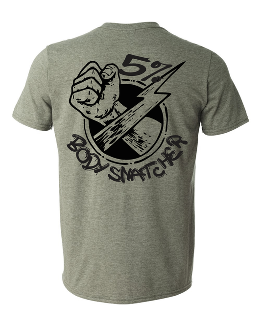 jiu jitsu t-shirt 5% BODY SNATCHER