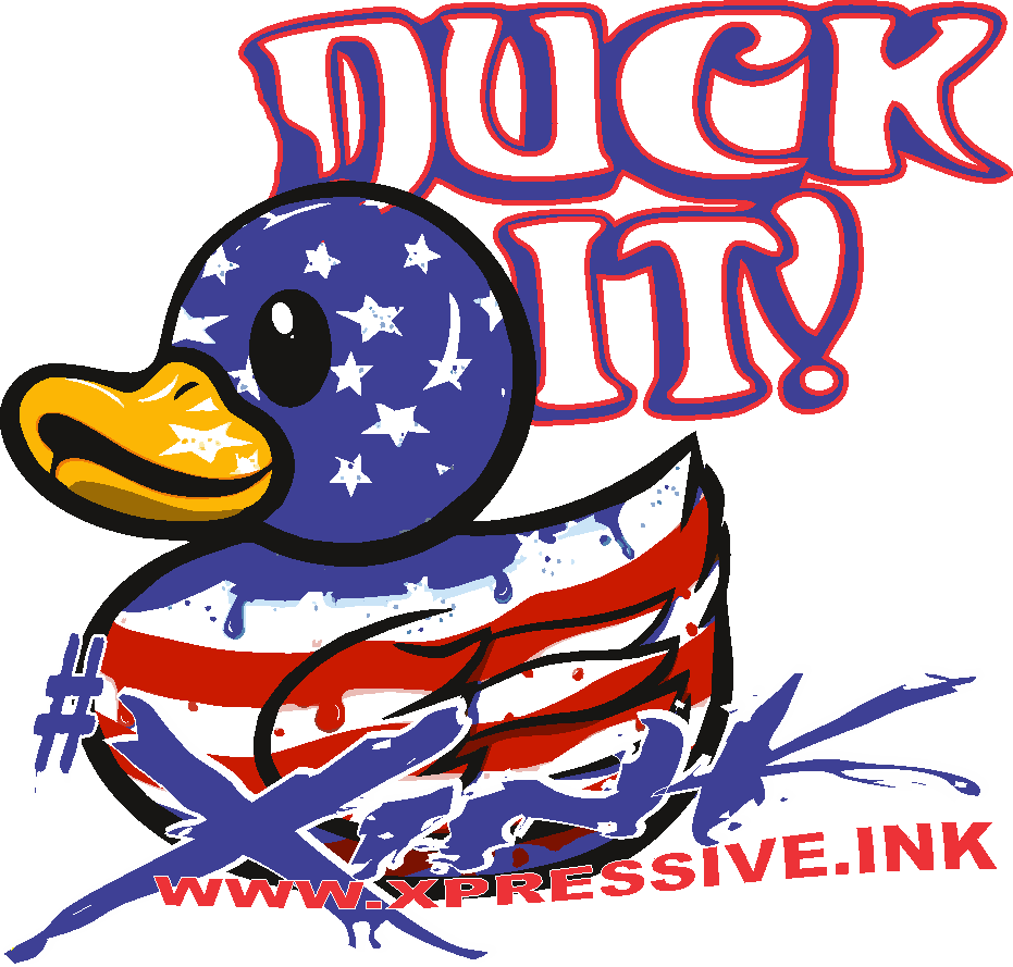DUCK IT DECAL