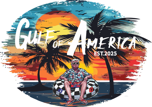 GULF OF AMERICA DECAL