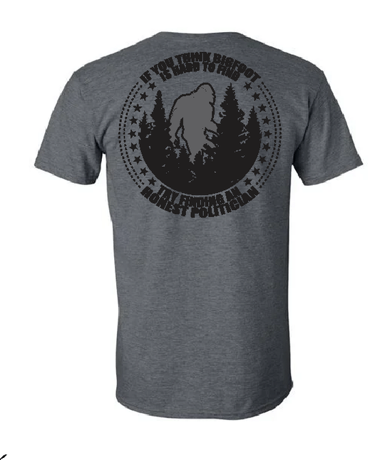 IF YOU THINK BIGFOOT IS HARD TO FIND TRY FINDING AN HONEST POLITICIAN